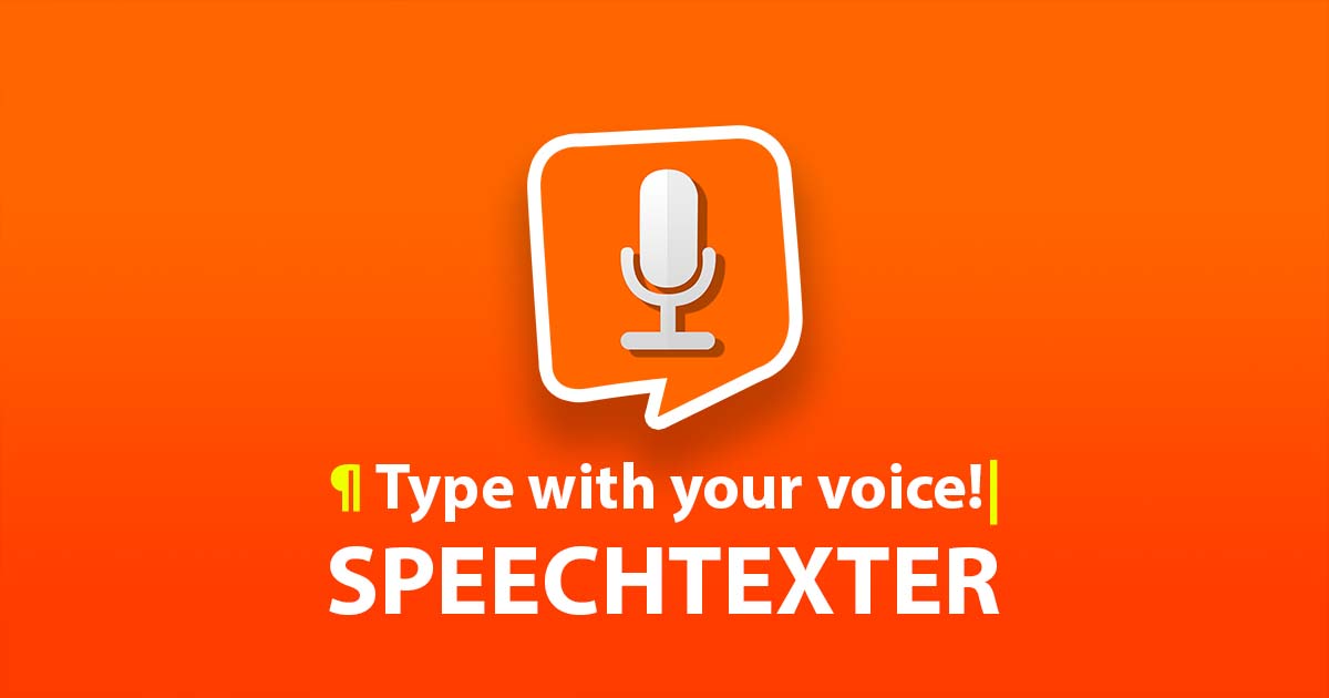 SpeechTexter interface screenshot